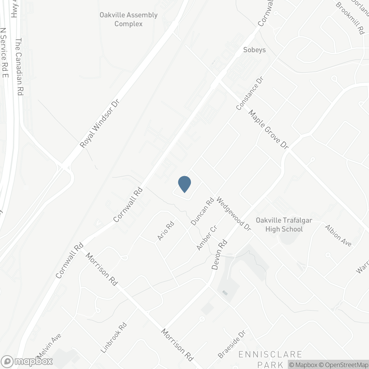 1405 CONSTANCE DRIVE, Oakville, Ontario L6J 2T9